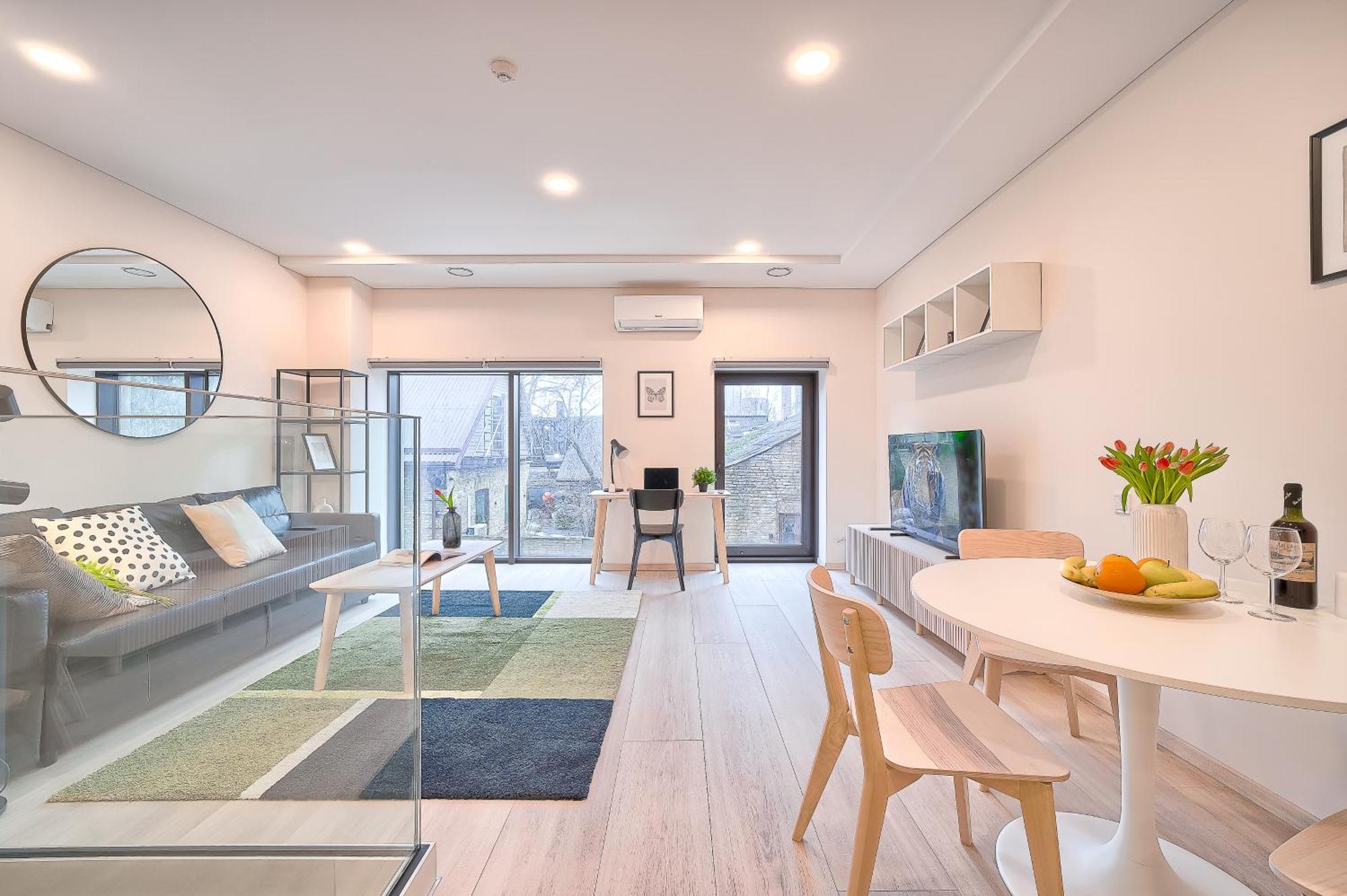Business-Class Apartments 2 X Free Parking X Self Check In 24X7 VNO Exterior foto