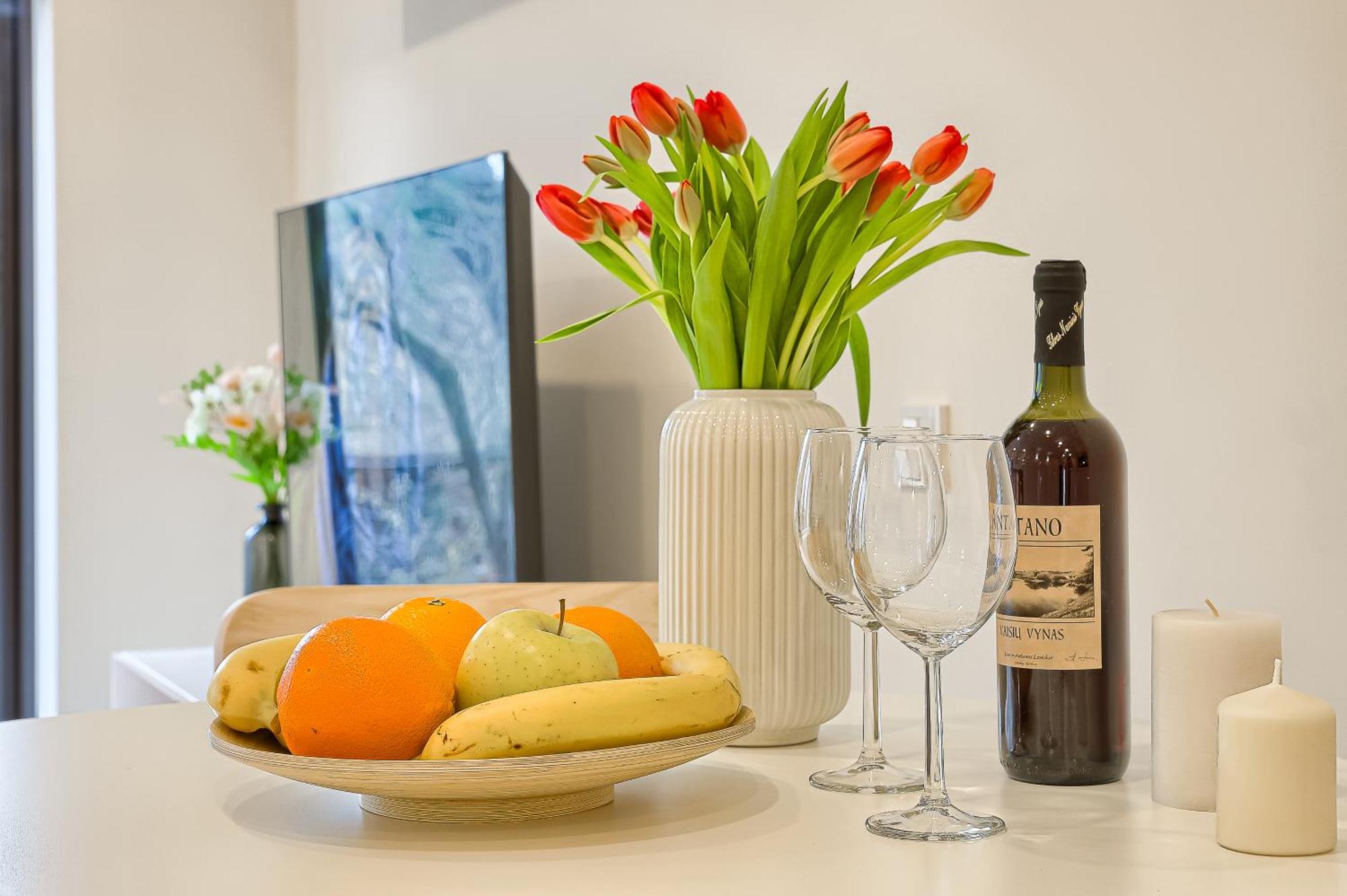 Business-Class Apartments 2 X Free Parking X Self Check In 24X7 VNO Exterior foto